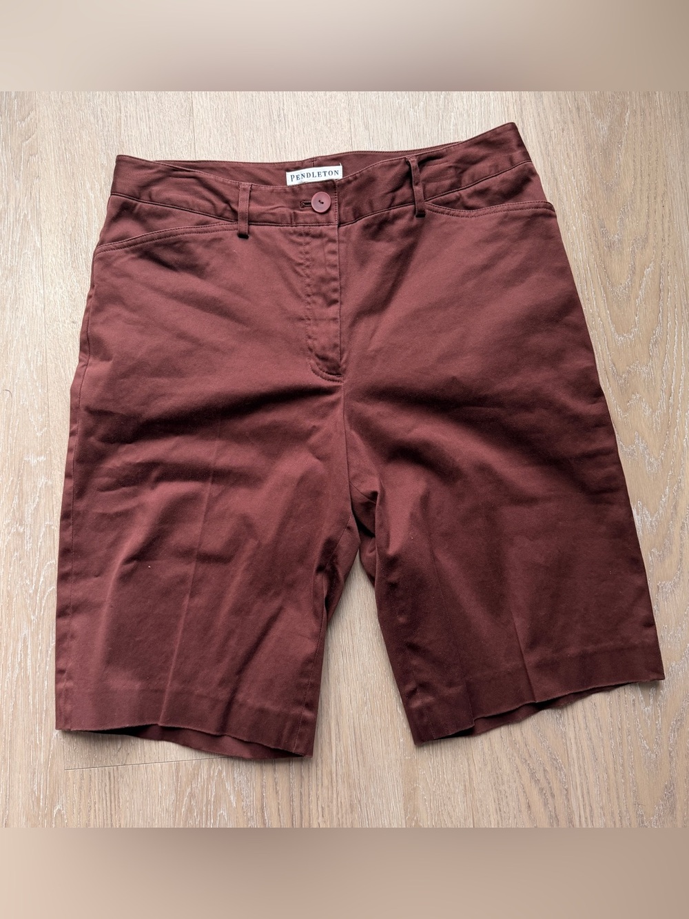 Pendleton cotton Bermuda shorts